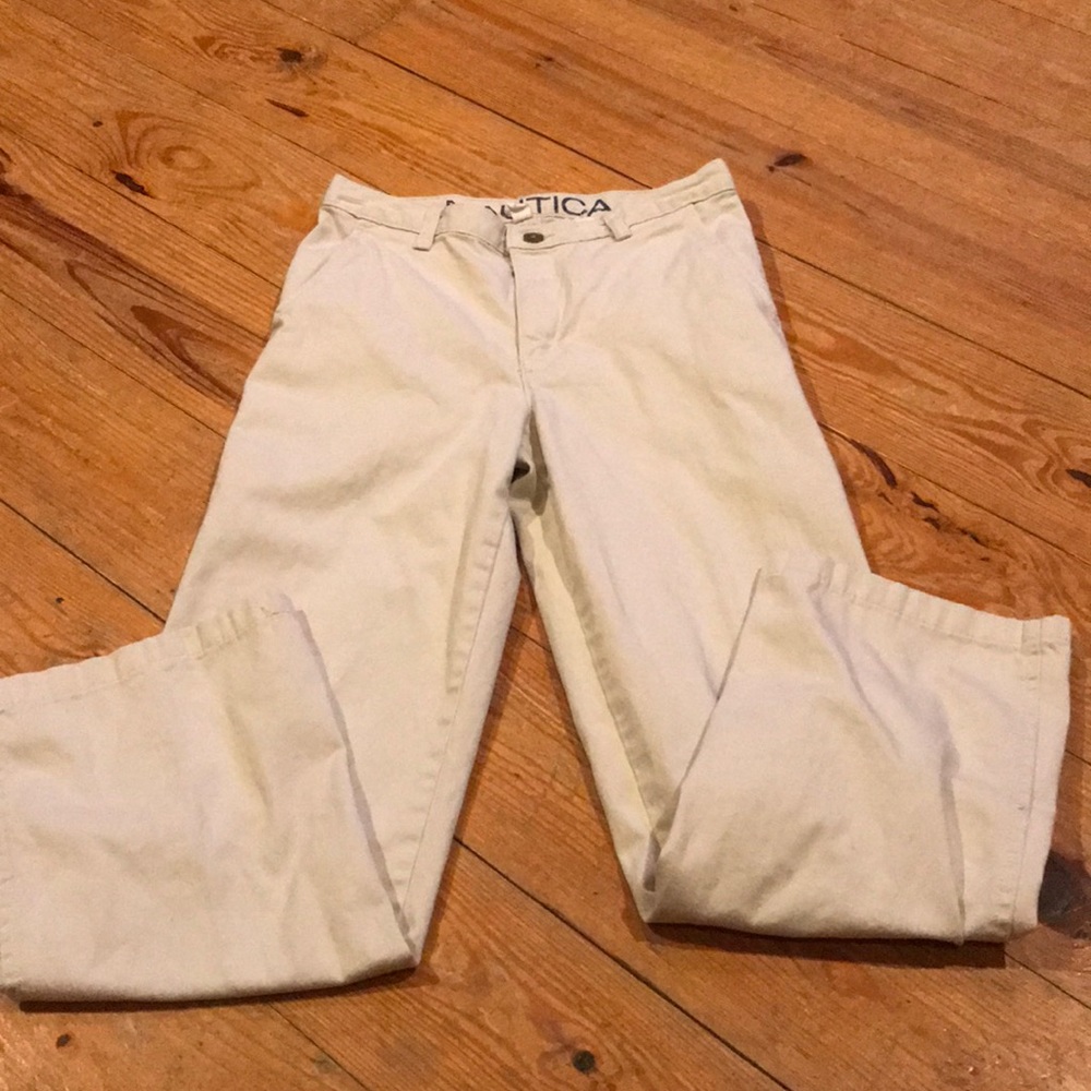 Nautica boys khakis